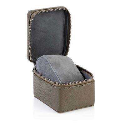 Olive Green Richmond Leather Watch Box
