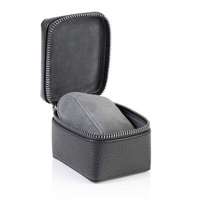 Slate Grey Richmond Leather Watch Box