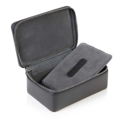 Slate Grey Richmond Leather Large Trinket Box