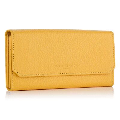Aztec Yellow Richmond Leather Continental Wallet