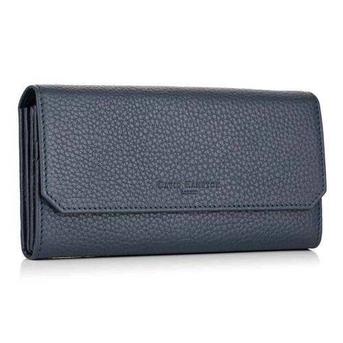 Petrol Richmond Leather Continental Wallet