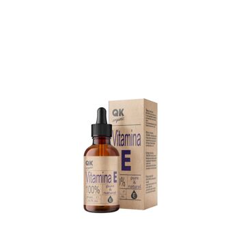 Vitamine E Liquide Pure (Tocophérol) 30 ml - Naturel - Antioxydant et Anti-âge pour le Visage, la Peau, les Cheveux et les Ongles 1