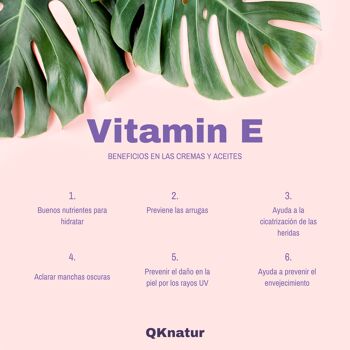 Vitamine E Liquide Pure (Tocophérol) 30 ml - Naturel - Antioxydant et Anti-âge pour le Visage, la Peau, les Cheveux et les Ongles 5