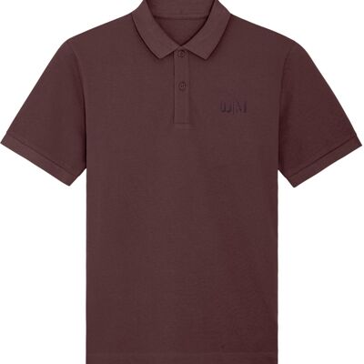 Urban Jersey Polo Shirt - Burgundy