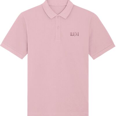 Urban Jersey Polo Shirt - Cotton Pink
