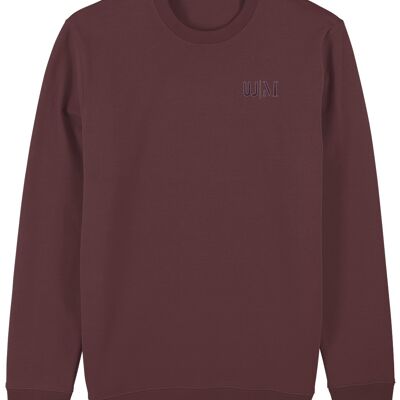 Urban Jersey Sweatshirt - Burgundy