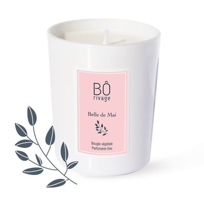 LIMITED SUMMER EDITION - "Belle de Mai" Vegetable scented candle 160g