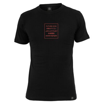 Future-Icon; World Citizen T-shirt Black