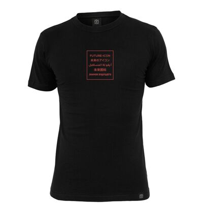 Future-Icon; World Citizen T-shirt Black