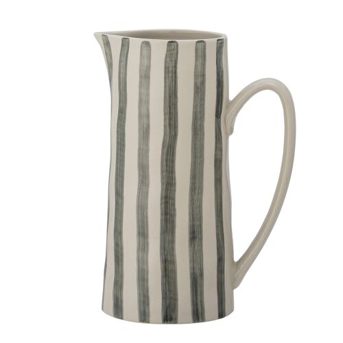 Begonia Jug, Green, Stoneware (D11xL17xH23,5 cm)