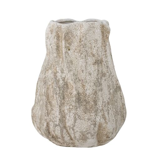 Kajsa Deco Vase, Nature, Stoneware (D20,5xH27 cm)