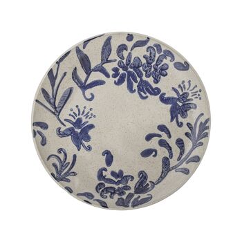 Assiette Pétunia, Bleu, Grès (D19 cm) 2