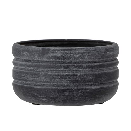 Vilken Flowerpot, Grey, Ceramic (D20xH11 cm)