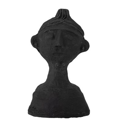 Alia Deco, Black, Paper Mache (L15xH40xW21 cm)