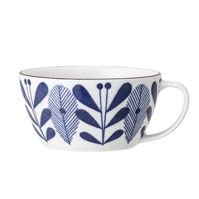Camellia Cup, Blue, Porcelain (D10,5xH6 cm)