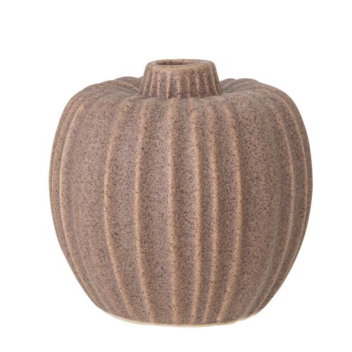 Elme Vase, Brown, Stoneware (D11xH10,5 cm)