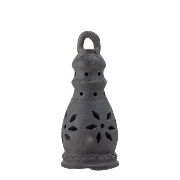 Coupole déco Loane, marron, terre cuite (D12xH26 cm) 3