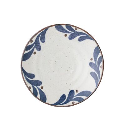 Camellia Serving Bowl, Blue, Porcelain (D16xH3 cm) (1)