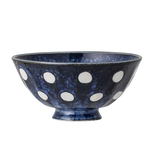 Camellia Bowl, Blue, Porcelain (D13xH6 cm) (2)