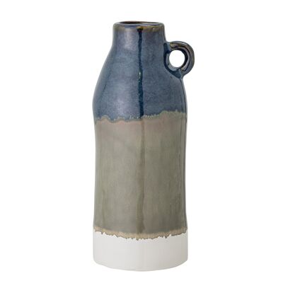 Kar Deco Vase, Green, Ceramic (D11xH26 cm)