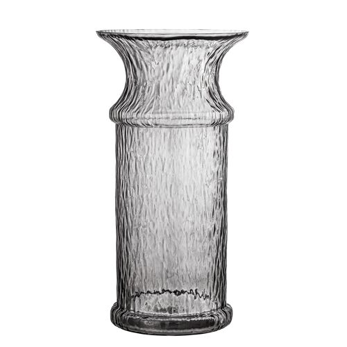 Dida Vase, Grey, Glass (D20xH38 cm)