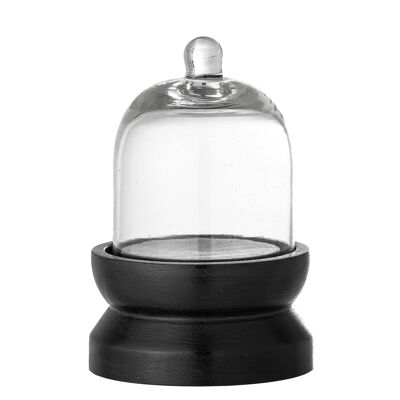 Talisa Deco Dome, Schwarz, Glas (D9xH14 cm)