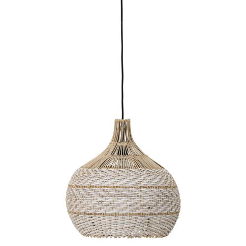 Christa Pendant Lamp, Nature, Cane (D40xH40 cm)