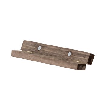 Pince Chilas, nature, bois de sapin (L19xH8xl2 cm) 3