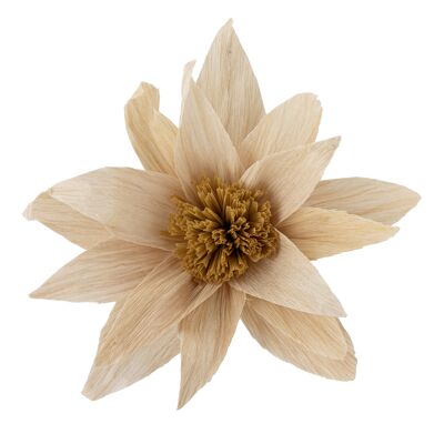 Portia Deco Flower, Nature, Paper (D30xH10 cm)