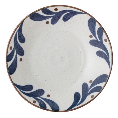 Camellia Serving Bowl, Blue, Porcelain (D22xH4,5 cm) (2)