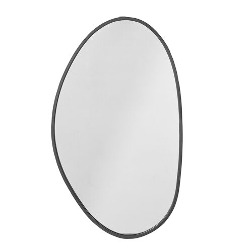 Faun Mirror, Black, Iron (L40xH70xW2 cm)