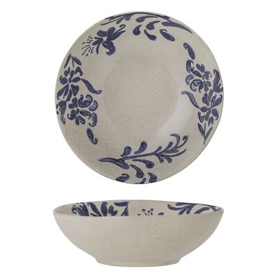Petunia Bowl, Blue, Stoneware (D17xH6 cm)