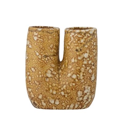 Dewa Vase, Brown, Stoneware (L7,5xH9xW4 cm)