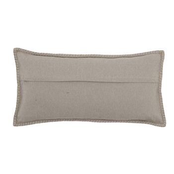 Coussin Livo, gris, coton (L70xl35 cm) 2
