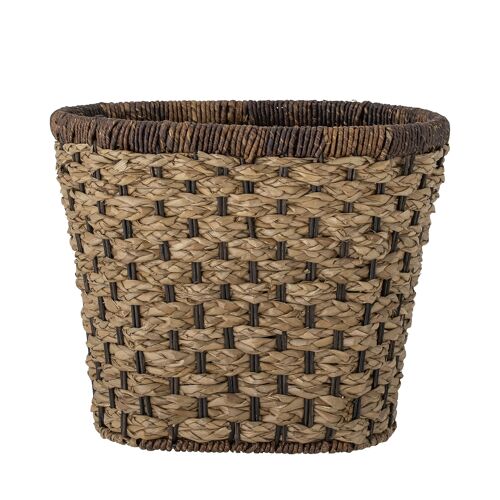 Siv Basket, Brown, Seagrass (L30,5xH27xW23 cm)