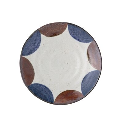 Camellia Serving Bowl, Blue, Porcelain (D16xH3 cm) (2)