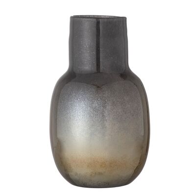 Vase Mewan, marron, verre (D18xH30 cm)