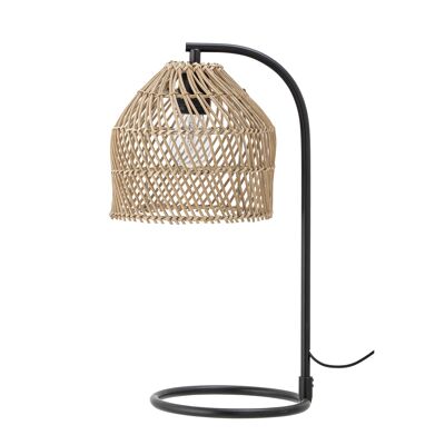 Leia Tischleuchte, Natur, Rattan (L29xH45xB22 cm)