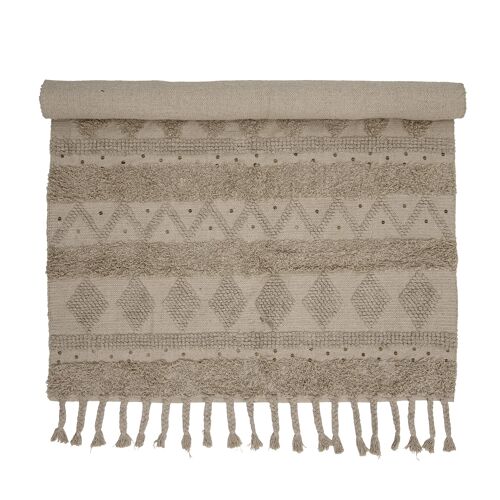 Dasha Rug, Nature, Cotton (L200xH3xW140 cm)