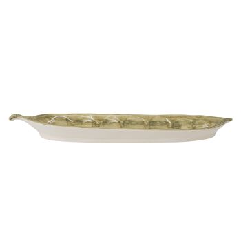 Assiette Mimosa, Vert, Grès (L33xH3xL9,5 cm) 3