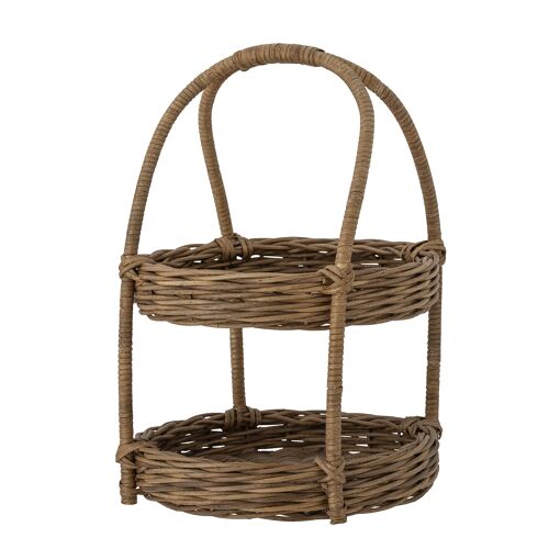 Dinna Basket, Brown, Bankuan Grass (D30,5xH46 cm)