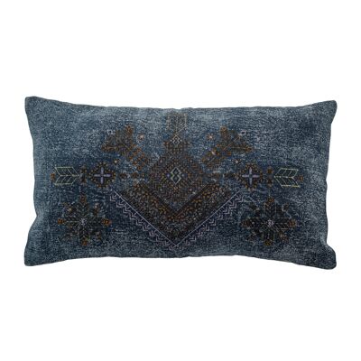 Di Cushion, Blue, Cotton (L60xW35 cm)