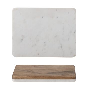 Planche à découper Olea, gris, marbre (L23xH2xl18 cm) 1