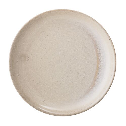 Columbine Plate, Nature, Stoneware (D20,5 cm)