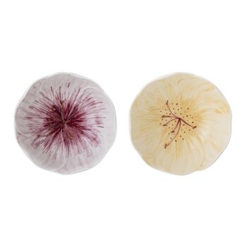 Bol Mimosa, Violet, Grès (D11,5xH4,5 cm, Lot de 2) 2