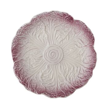 Assiette Mimosa, Violet, Grès (D21xH2,5 cm) 2