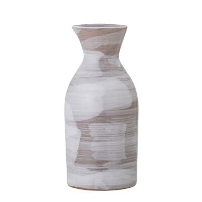 Lotus Jug, White, Stoneware (D7xH16,5 cm)