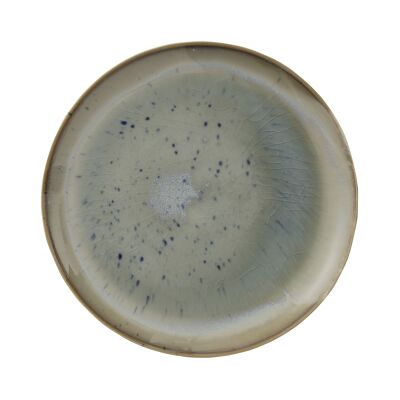 Heather Plate, Green, Stoneware (D27xH2 cm)