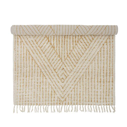 Stephi Rug, Yellow, Cotton (L180xW120 cm)