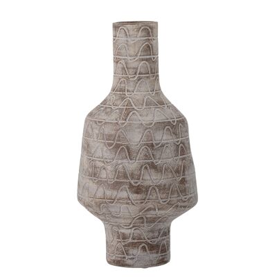 Saku Vase, Natur, Keramik (D20xH40 cm)